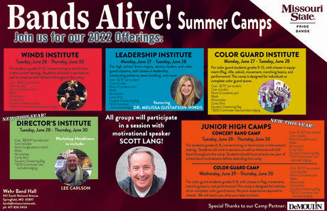 Bands Alive! - Missouri State Summer Camps