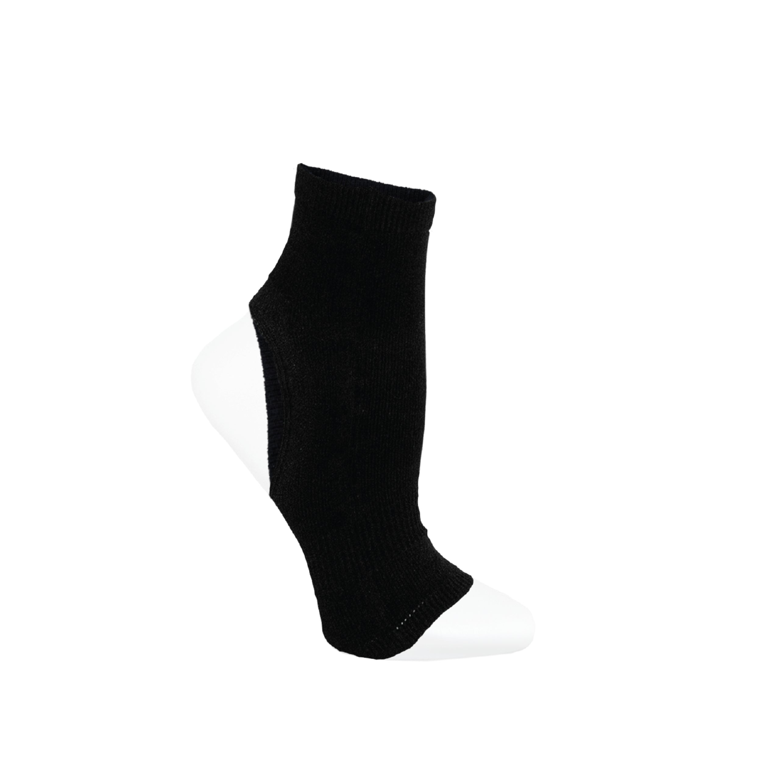 For barefoot activities or can be worn IN any
shoe. This versatile Shock is so much more than a brace from your local pharmacy, you
will love all the ways you can wear it while reducing pain and fatigue doing what you
love longer & stronger! Open Ball of the foot and heel allows for “feet toughening” bare in nude, pink, or black