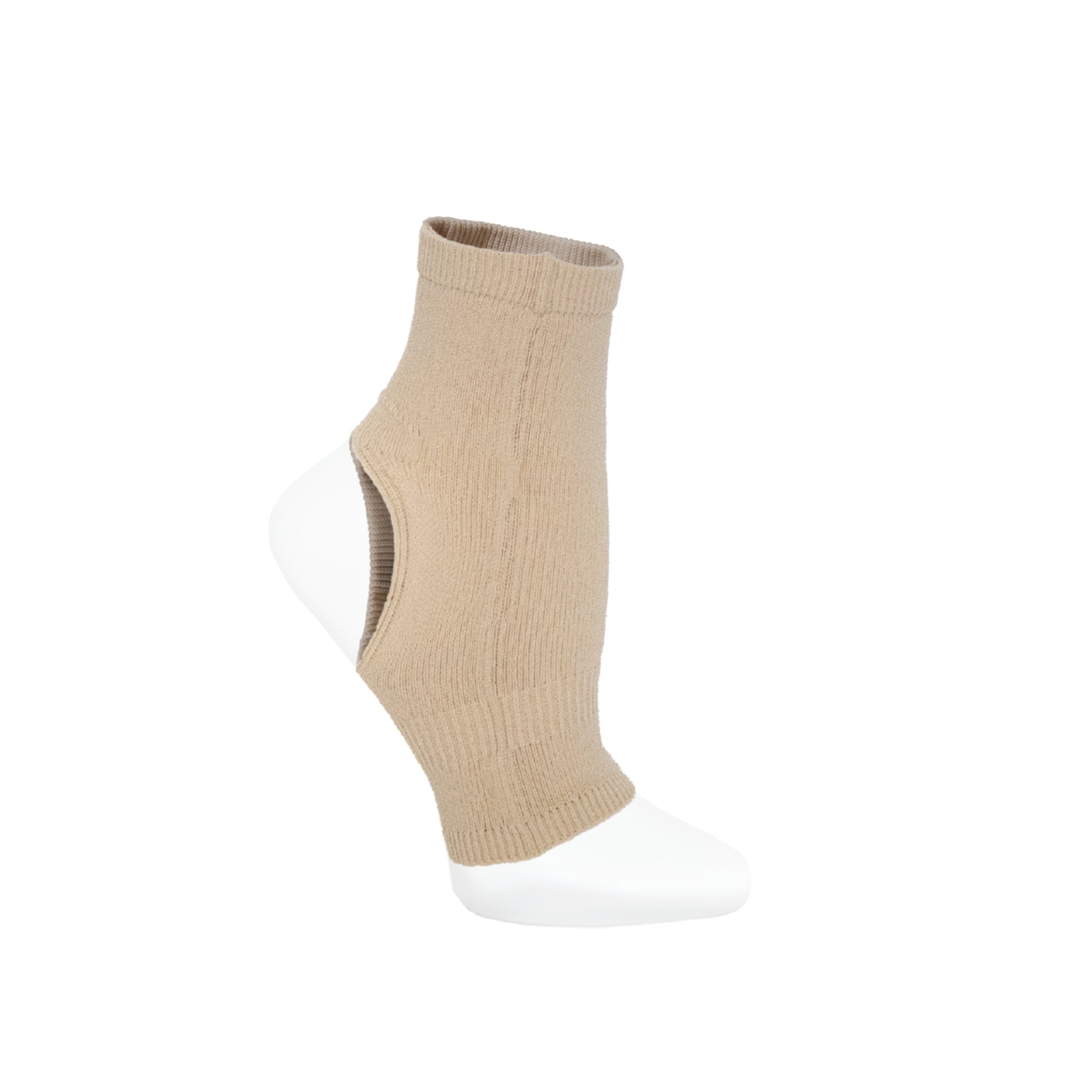 For barefoot activities or can be worn IN any
shoe. This versatile Shock is so much more than a brace from your local pharmacy, you
will love all the ways you can wear it while reducing pain and fatigue doing what you
love longer & stronger! Open Ball of the foot and heel allows for “feet toughening” bare in nude, pink, or black
