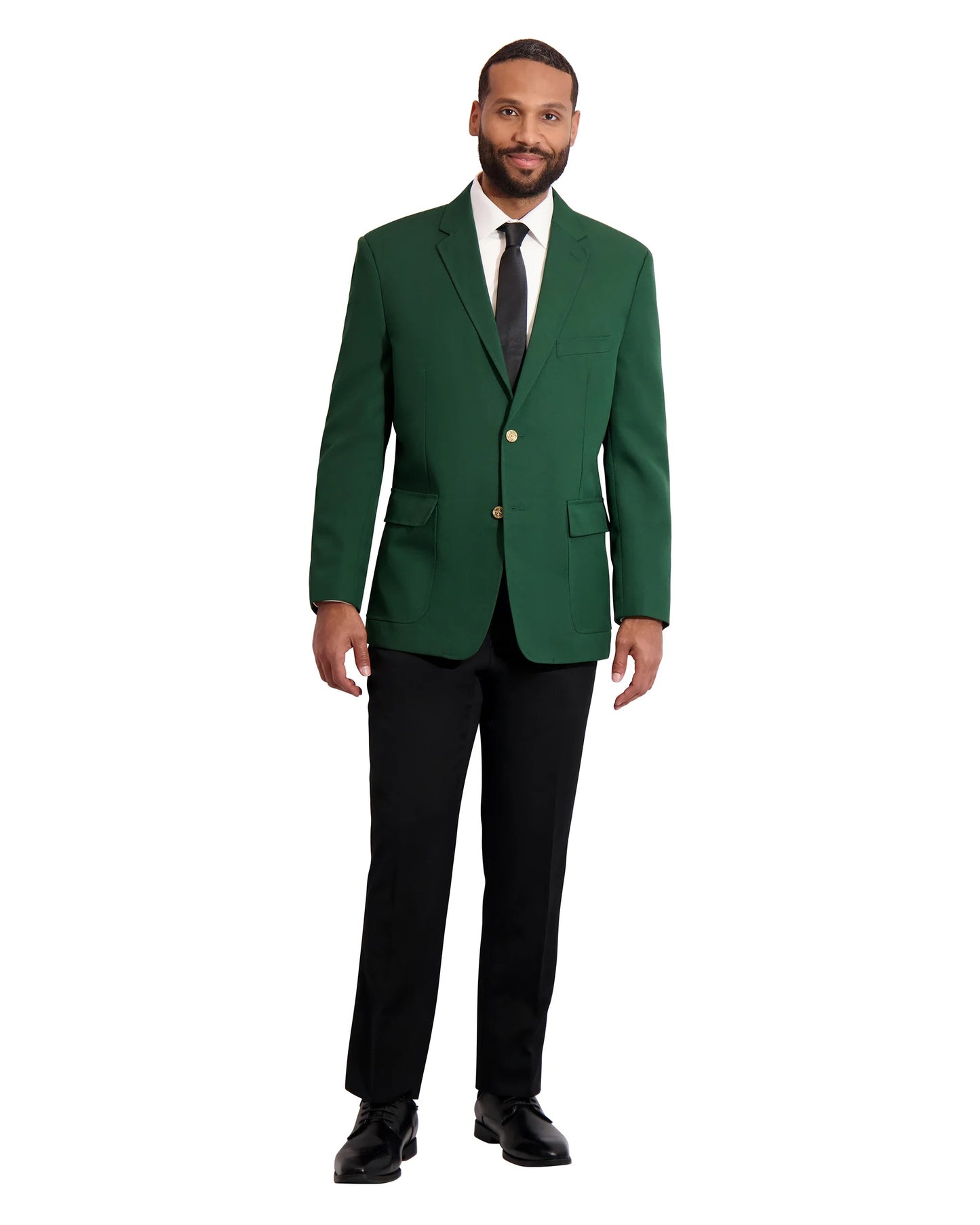 2 Button Polyester Hunter Blazer