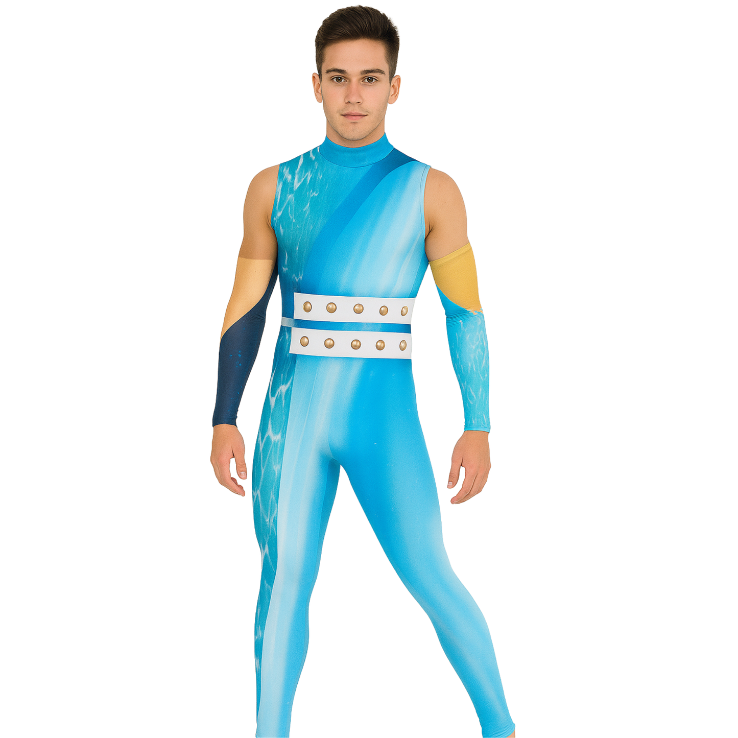 Print-n-Go! Sleeveless Jumpsuit with Gloves