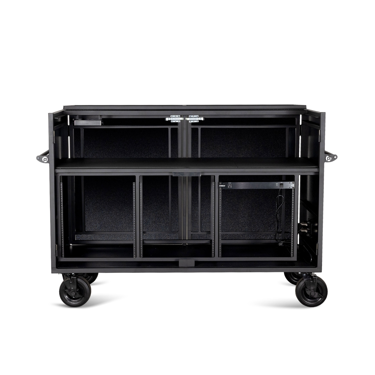 Triple Mixer Cart
