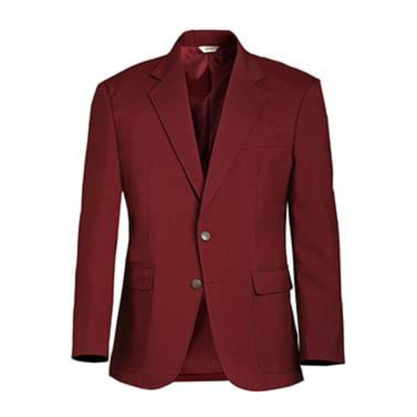 Essential Polyester Burgundy Blazer