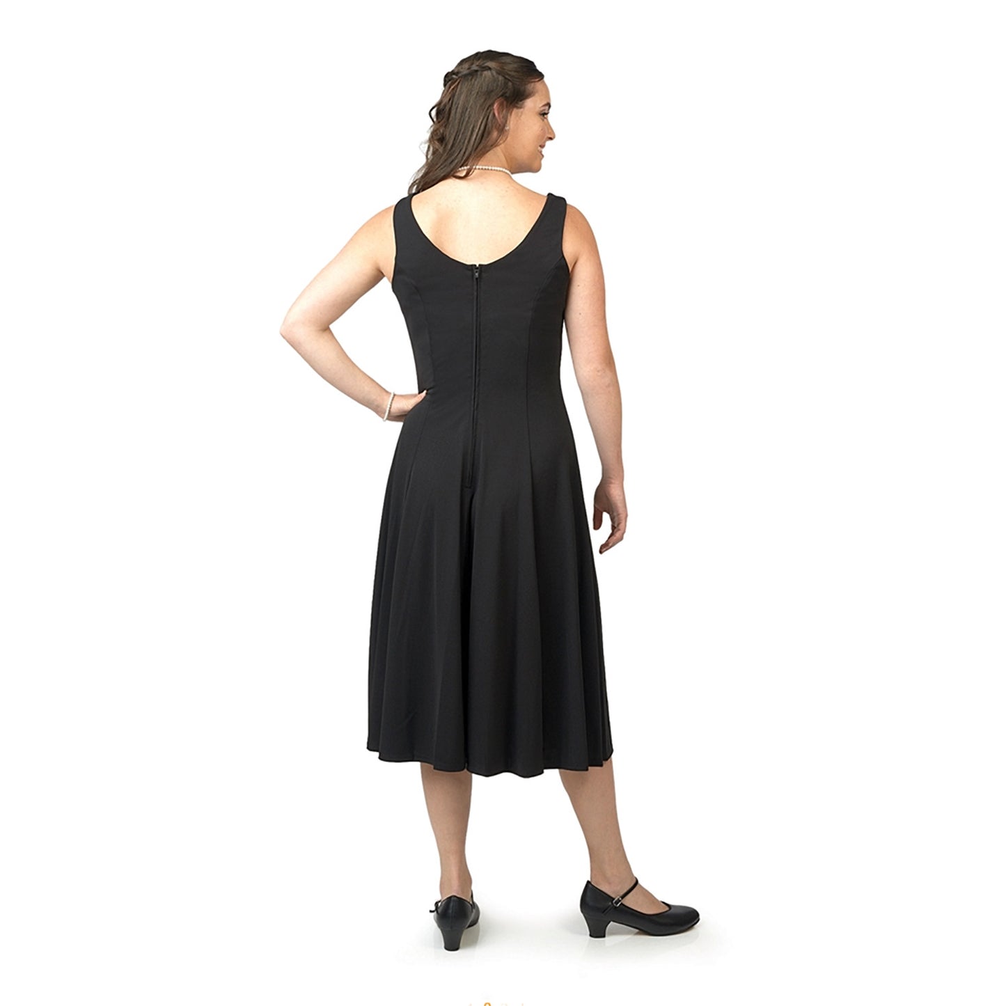 Hannah Sleeveless Scoop Swing Dress (Adult & Youth)