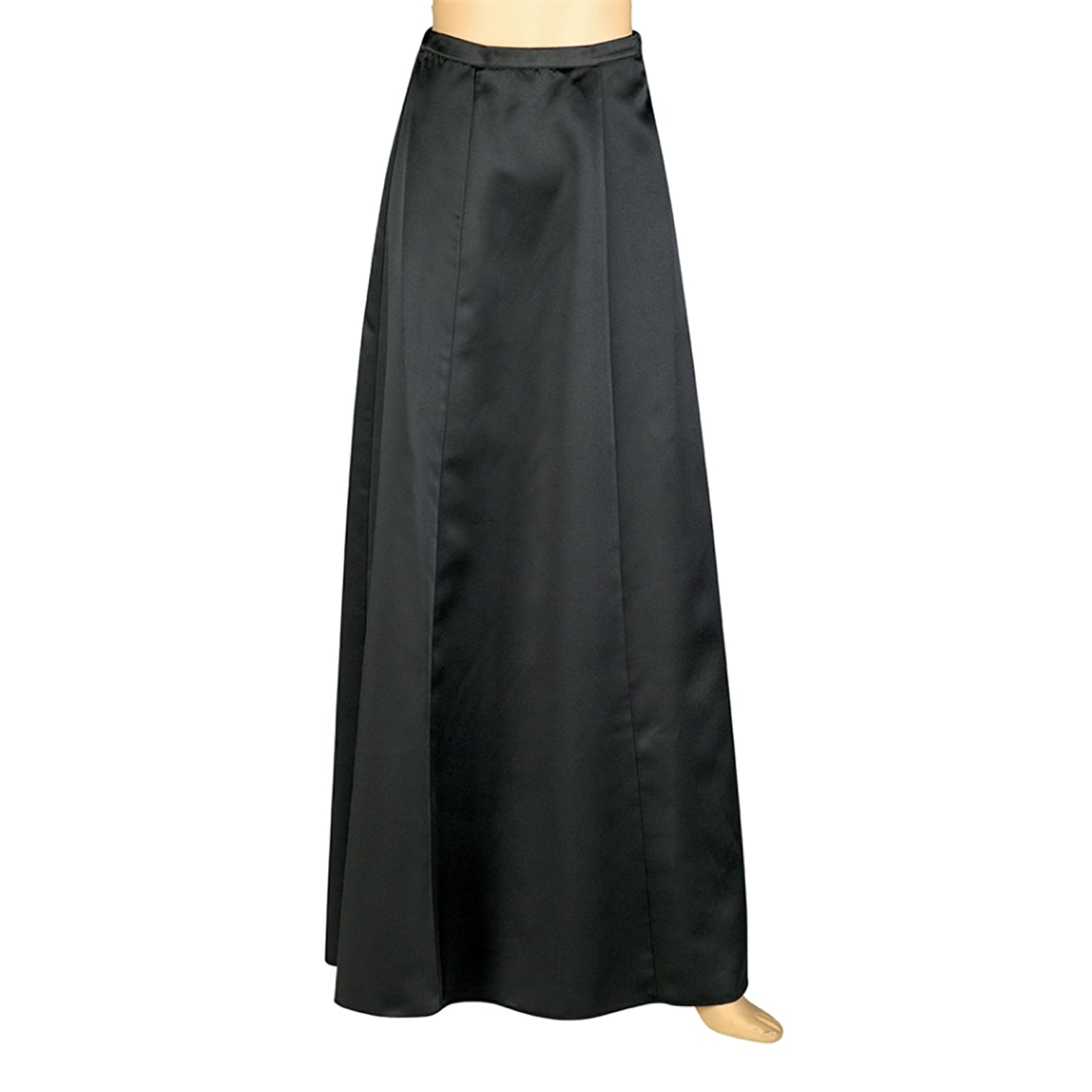 Tatum Skirt - Floor Length Satin Concert