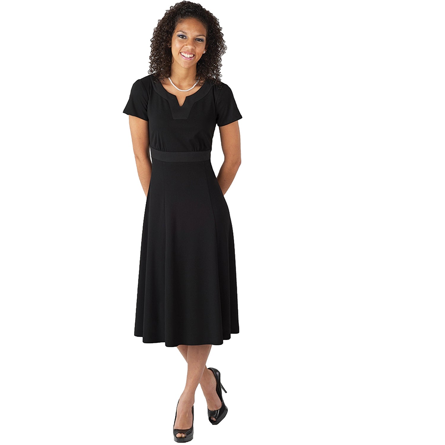 Tori Crew V-Notch Neckline Swing Dress (Adult & Youth) DeMoulin Bros. and Co. Tori Crew V-Notch Neckline Swing Dress (Adult & Youth) DeMoulin Bros. and Co.