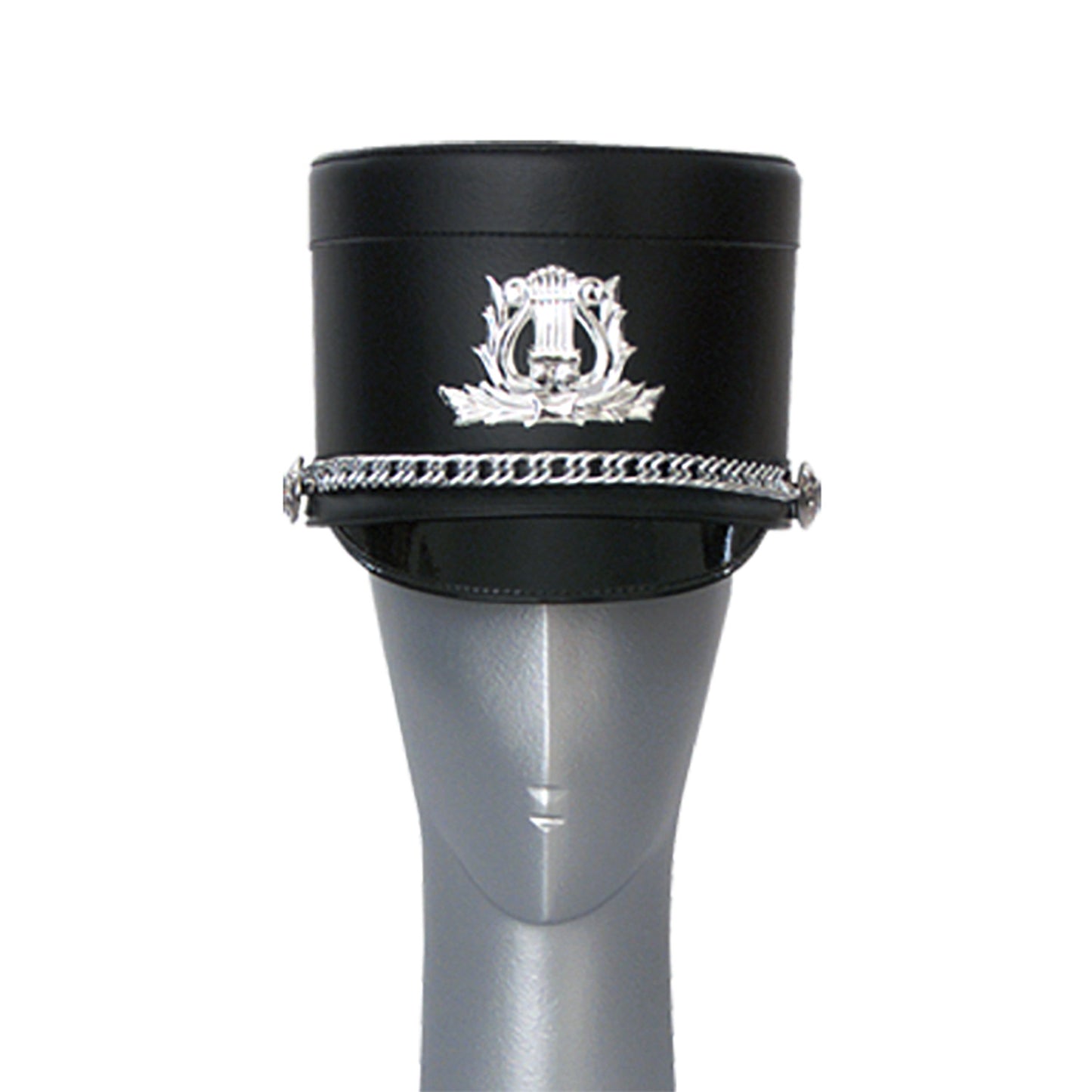 Quick-Ship Black Flat-Top Shako