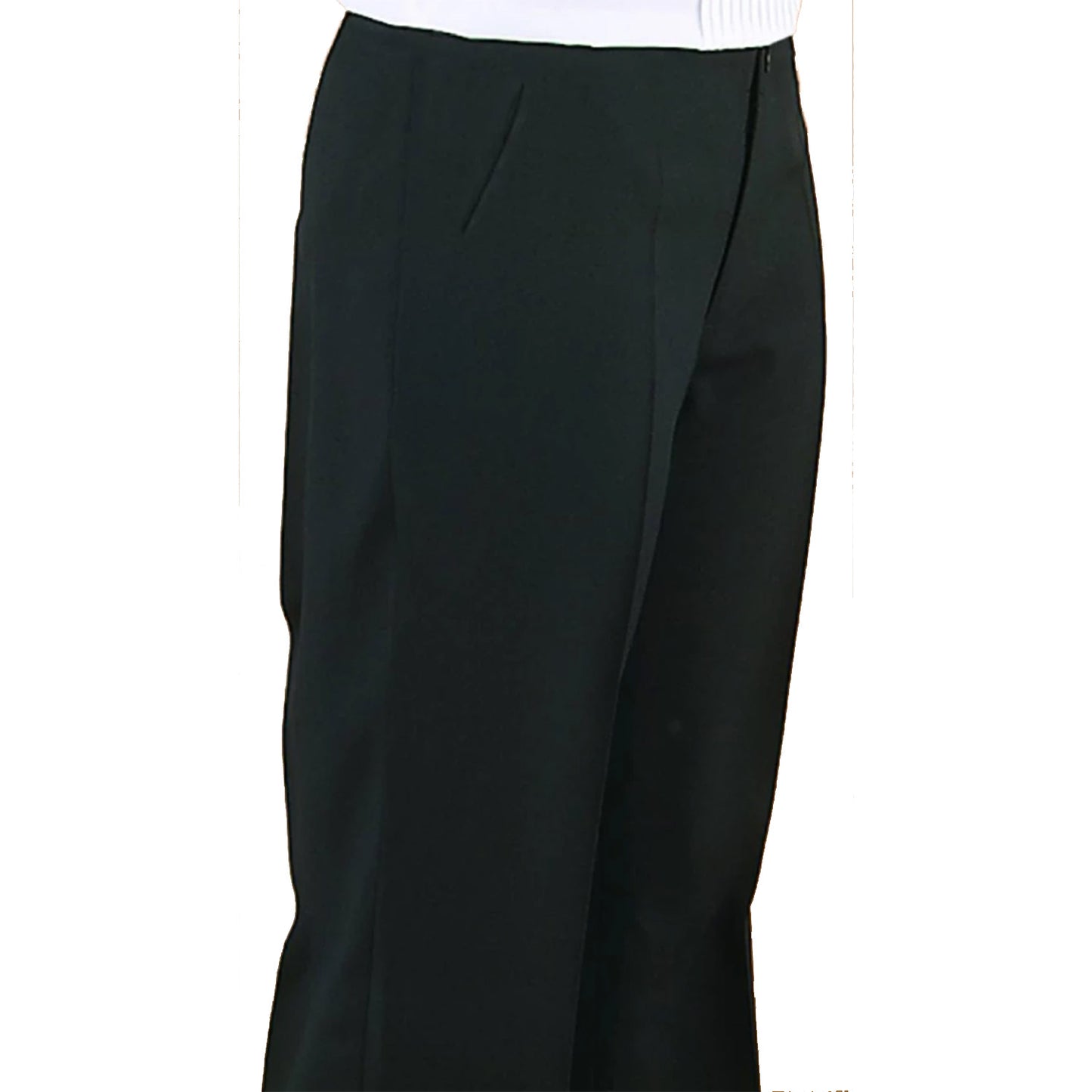 Ladies Plain Front/Comfort Waist