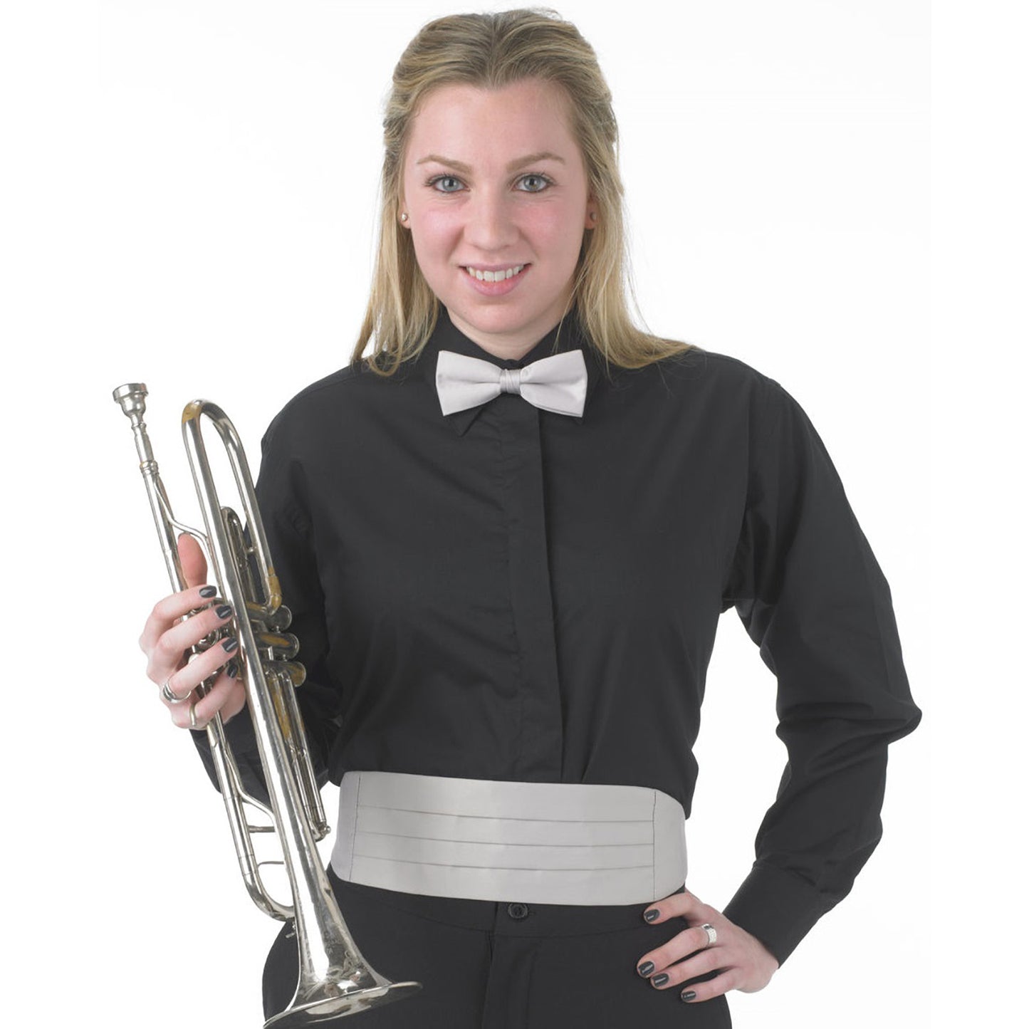 Ladies Fly Front Dress Shirt