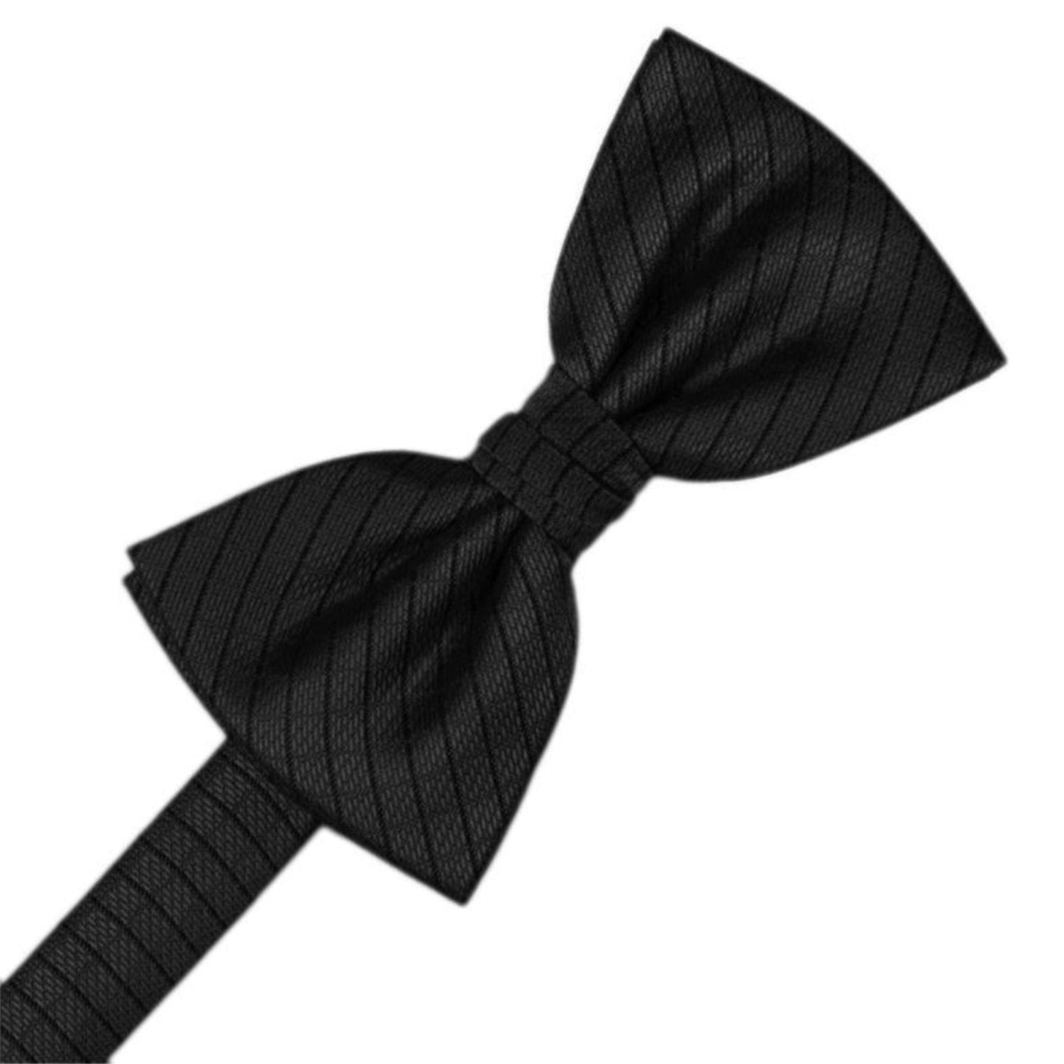 Black Basic Pre-Tied Bow Tie