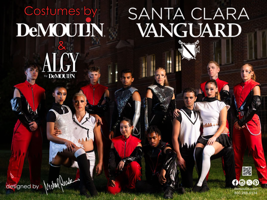 DeMoulin and Algy with Santa Clara Vanguard