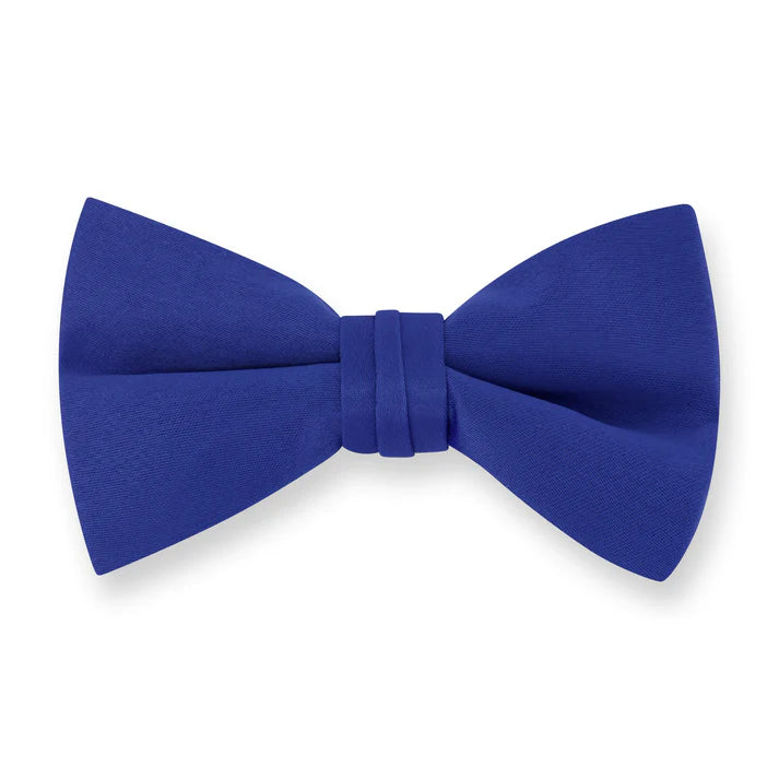 Banded Bow Tie - Poly Satin