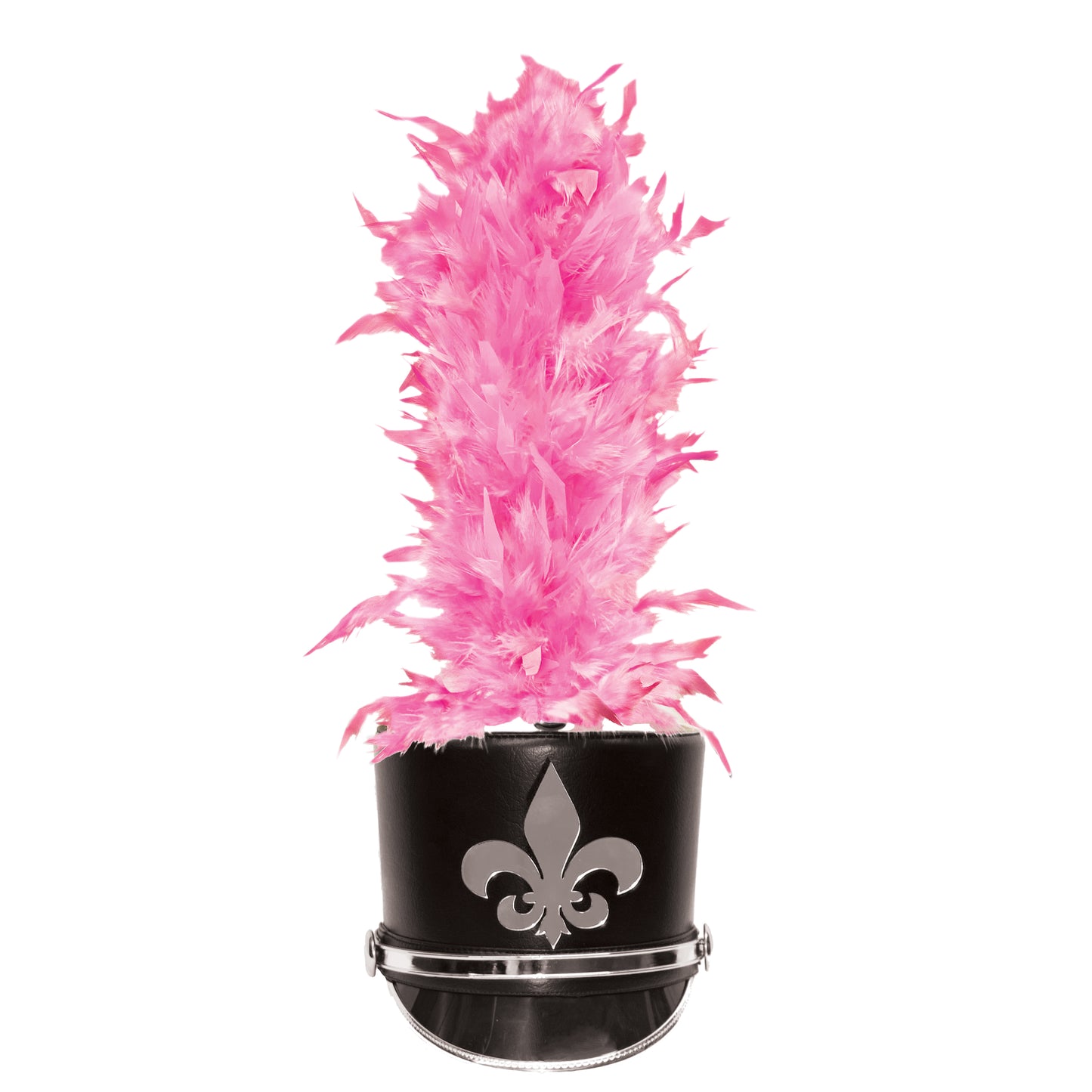 IN-STOCK Pink 14" French Upright Plume (Cancer Awareness)