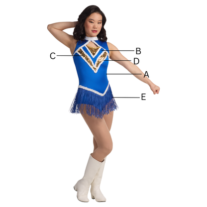 Horizon Leotard w/ Fringe