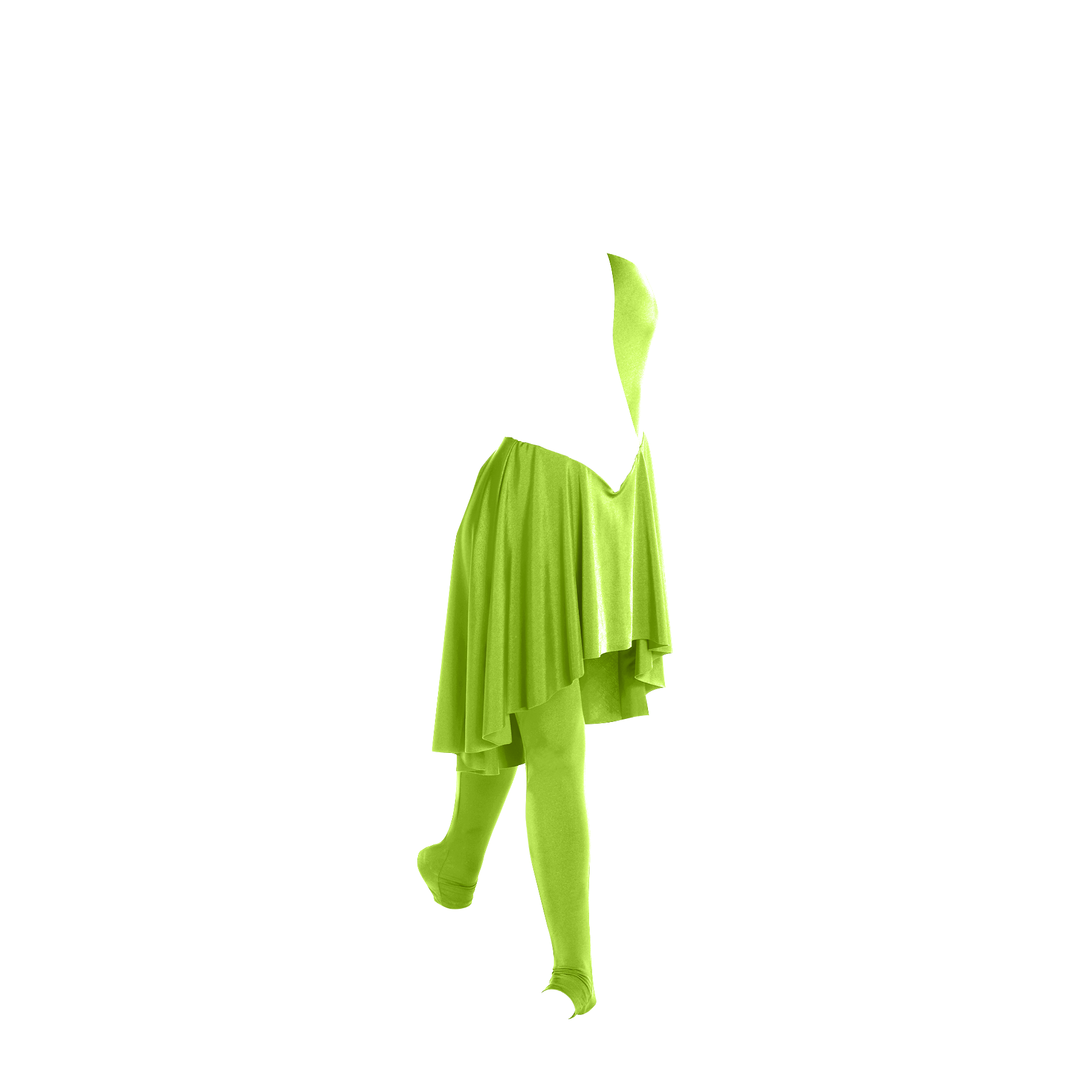 lime green spandex dress Lime Green Spandex Low Back Mermaid Prom Dress