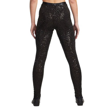Vogue Leggings - Micro Sequin