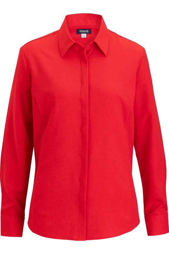 Ladies Café Batiste Long Sleeve Shirt
