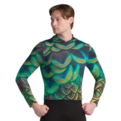 Print-n-Go! Long Sleeve Hooded Performance Top