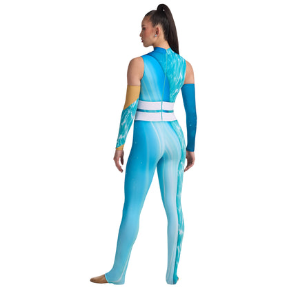 Print-n-Go! Sleeveless Jumpsuit w Gloves