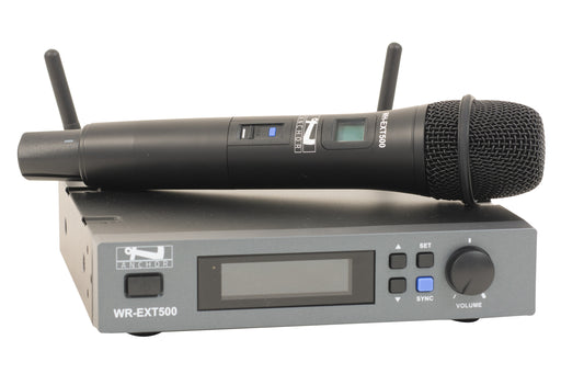 Wireless mic package: Handheld Mic (WH-EXT500)