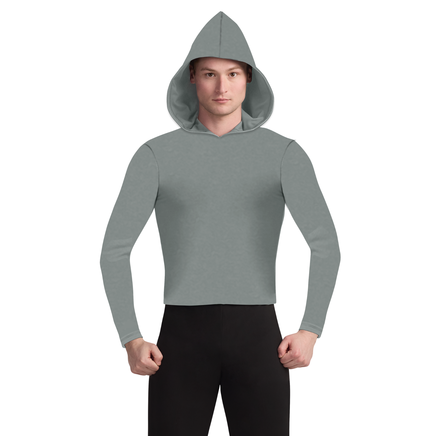 Print-n-Go! Long Sleeve Hooded Performance Top