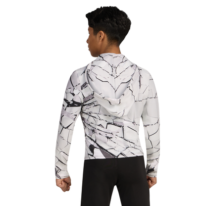 Print-n-Go! Long Sleeve Hooded Performance Top