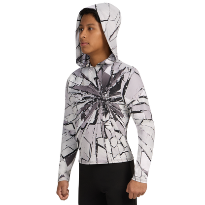 Print-n-Go! Long Sleeve Hooded Performance Top