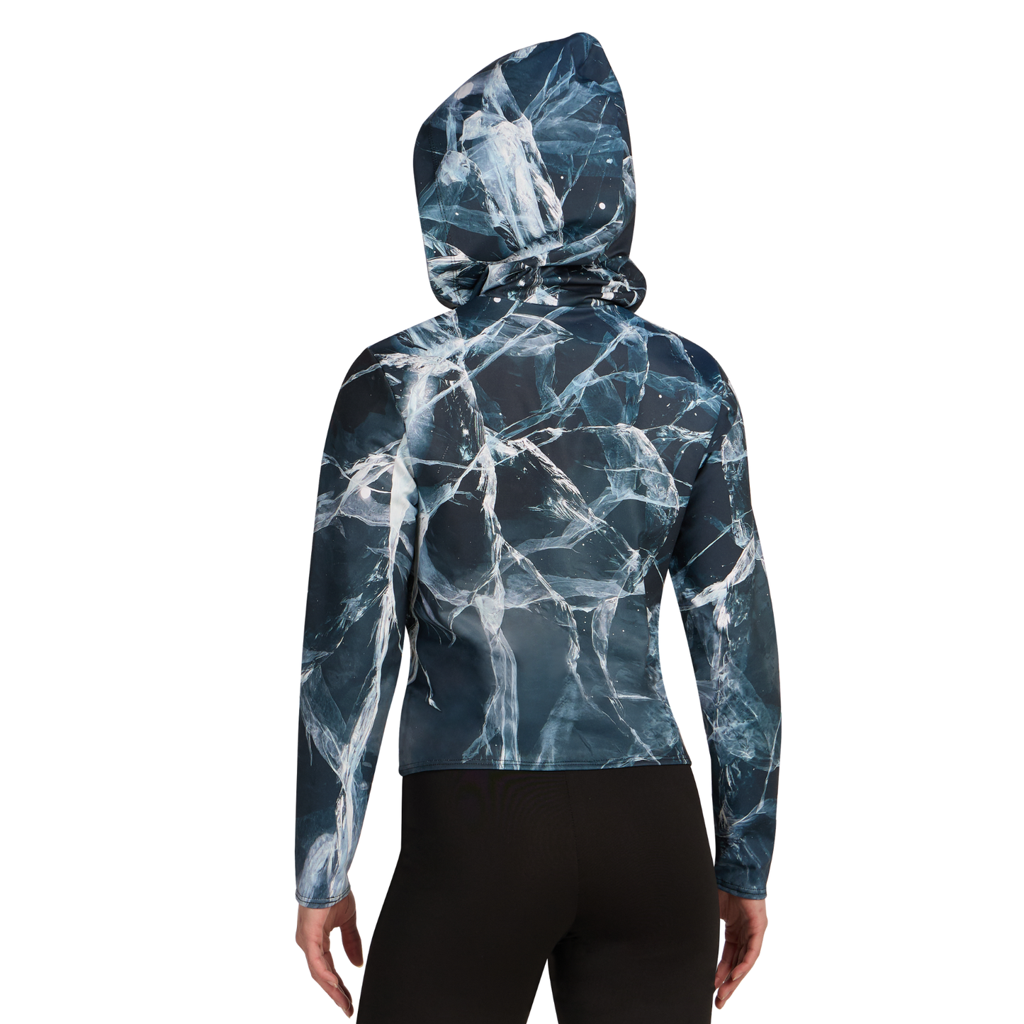 Print-n-Go! Long Sleeve Hooded Performance Top