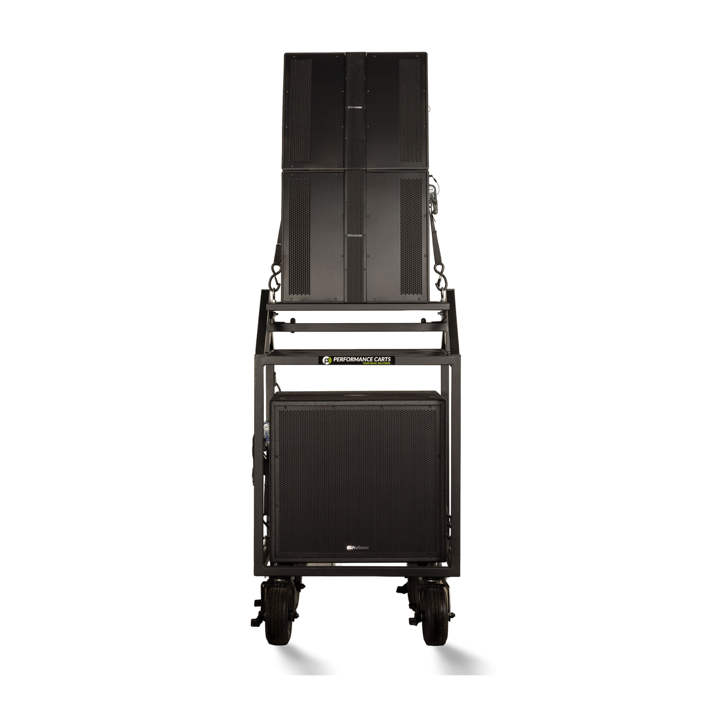 Adjustable Array Speaker Cart