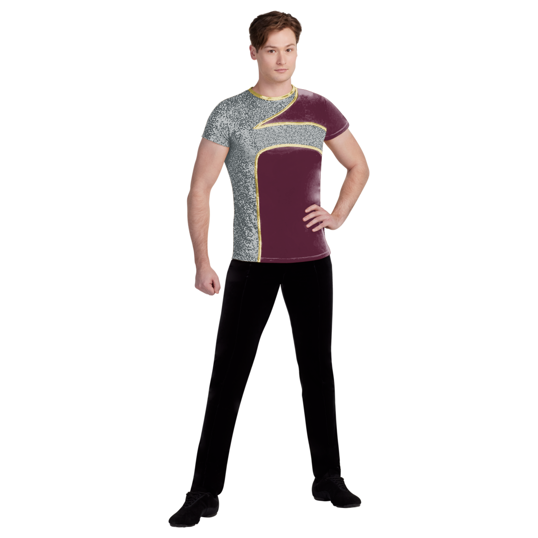 Grandeur Male Short Sleeve Top