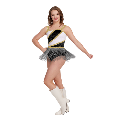 Burst Leotard w/Fringe