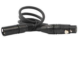 XLR cable - 4 ft