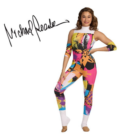 Print-n-Go! Sleeveless Jumpsuit with Gloves