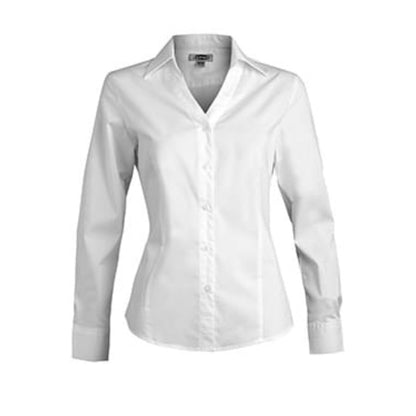 Ladies Stretch Broadcloth Blouse