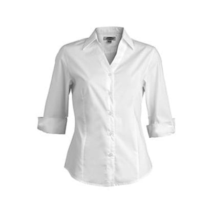 Ladies Stretch Broadcloth Blouse