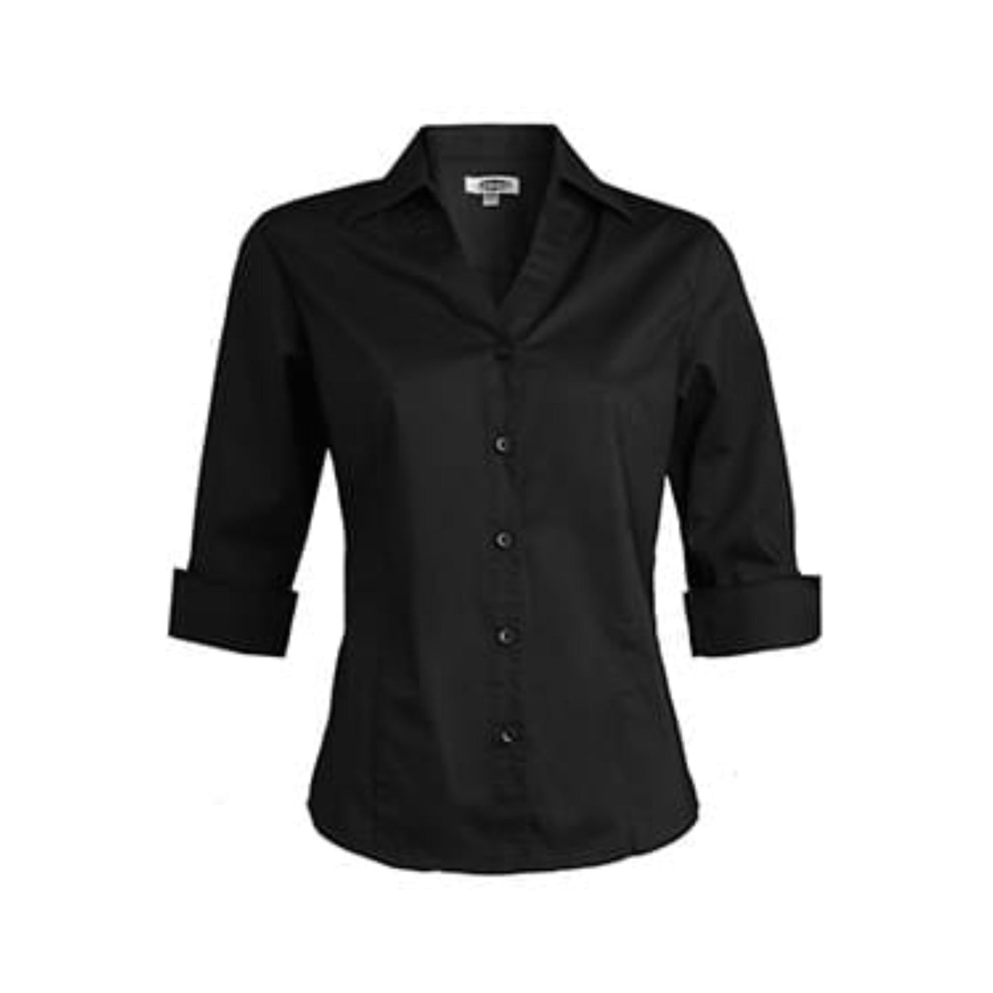 Ladies Stretch Broadcloth Blouse