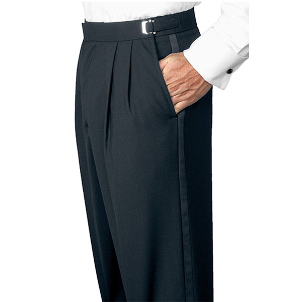 Men's Adjustable Pleated Tuxedo Pant – DeMoulin Bros. and Co.