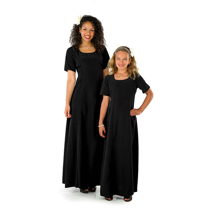 Zelda Dress - Short Sleeve Scoop Neckline (Adult & Youth)