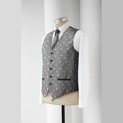 Ladies Paisley Full Back Vest - More Colors