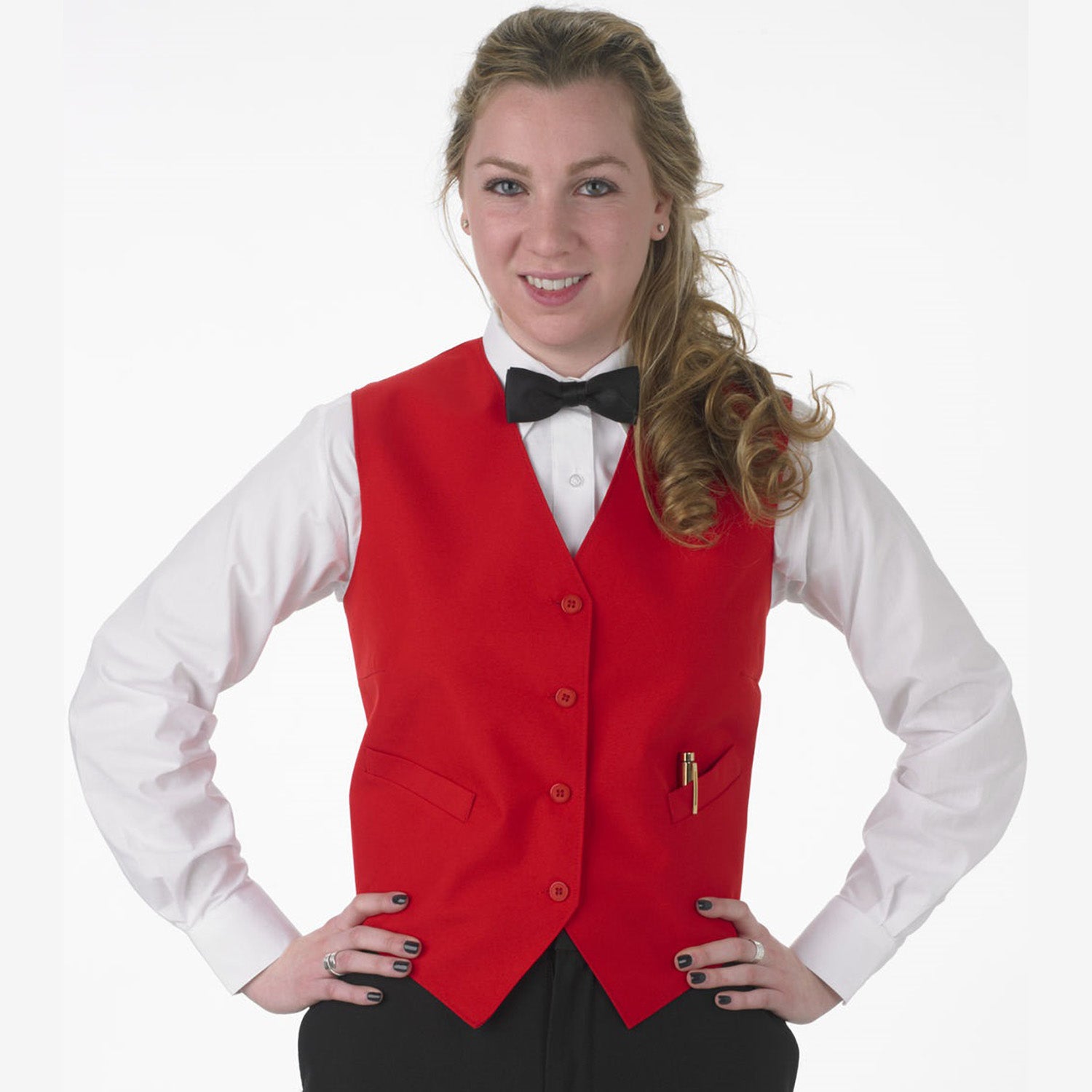 dress vest womens Ladies Full Back Basic Vest