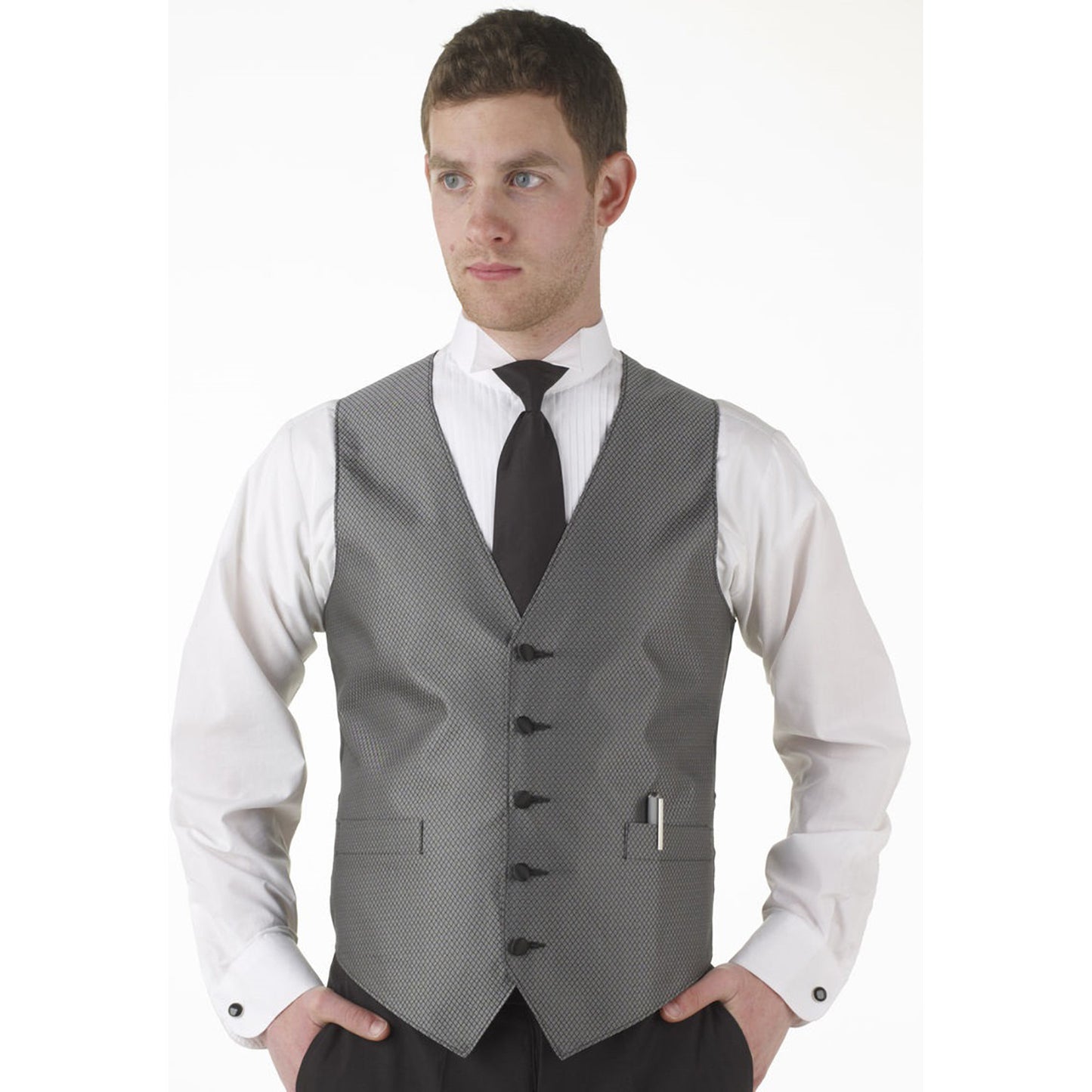 Men's Full Back Vest - many different fabrics/colors