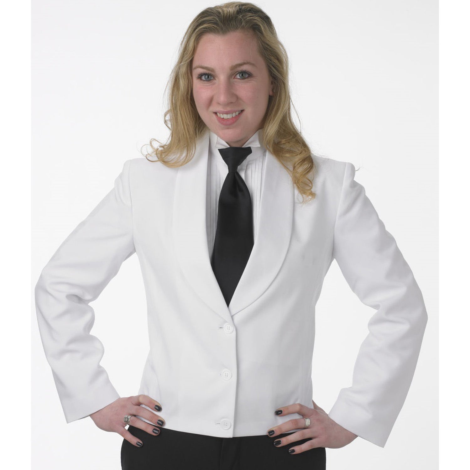 Ladies white dinner clearance jacket