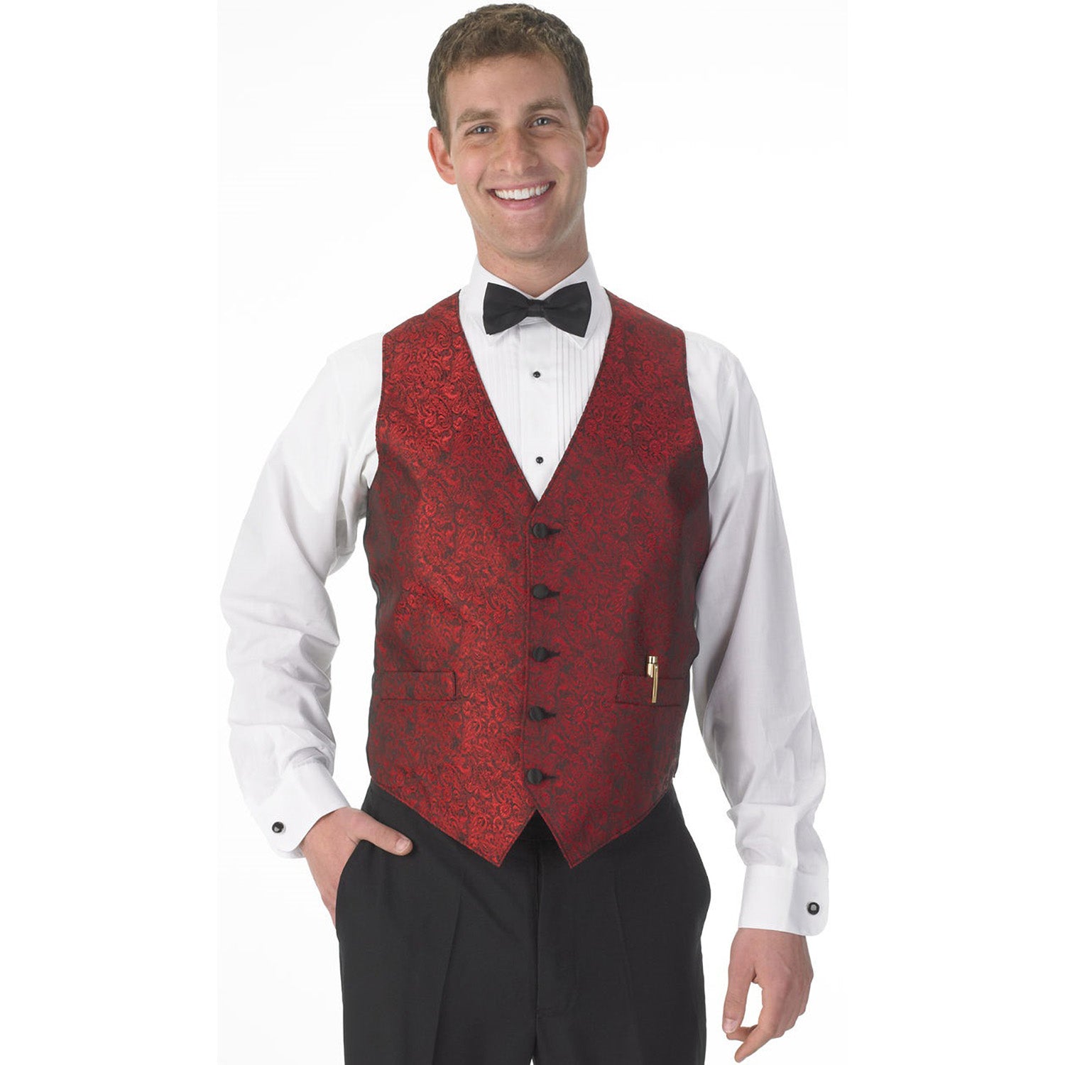 Dark deals red vest