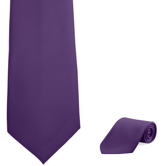 4-in-Hand Ties / Clip-on Ties - 23 colors
