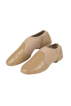 S‑Five split‑sole guard shoe in black (other colors tan, light/medium tan, dark tan), with bonded grip-mesh upper, raised toe box with wing protection, neoprene vamp and heel cup, offering snug support.
